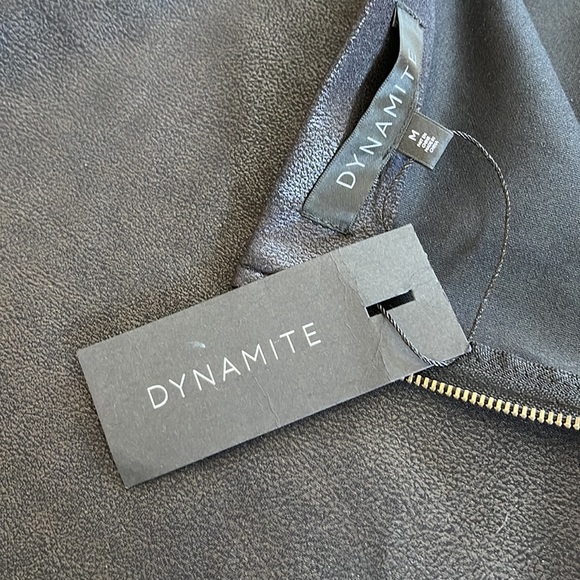 DYNAMITE “leather” flare skirt - Picture 11 of 14